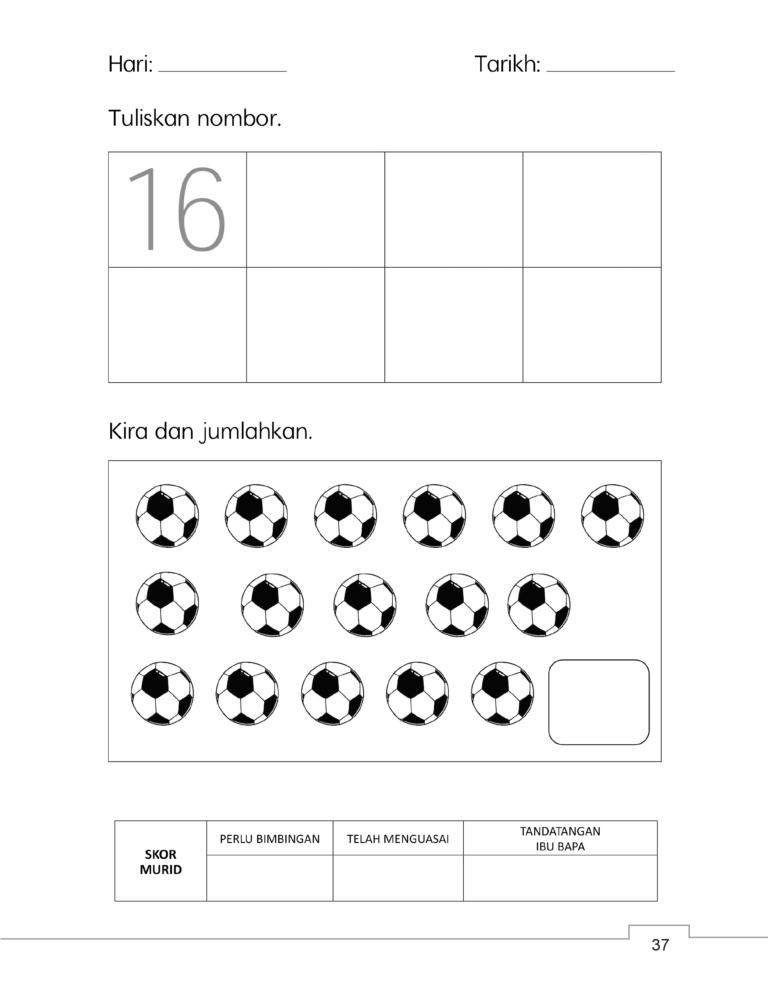 Lembaran Kerja Matematik Aras Ilmu