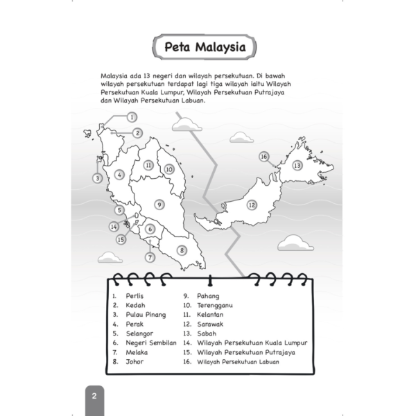 Malaysia | Buku Aktiviti Siri Kita Anak Malaysia - Image 2