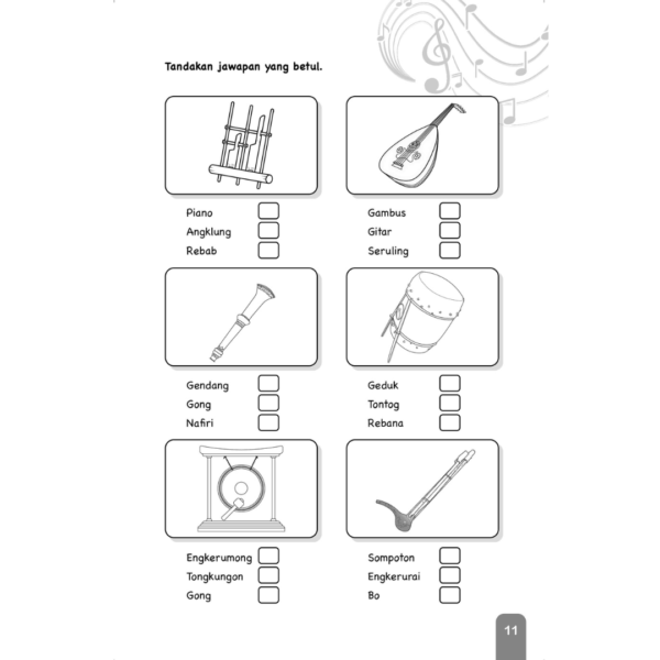 Melodi Malaysia | Buku Aktiviti Siri Kita Anak Malaysia - Image 4