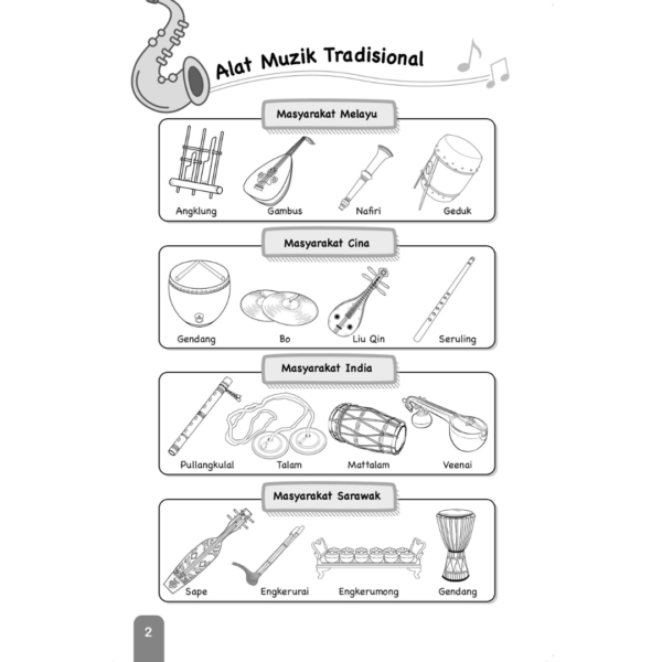 Melodi Malaysia | Buku Aktiviti Siri Kita Anak Malaysia - Image 5