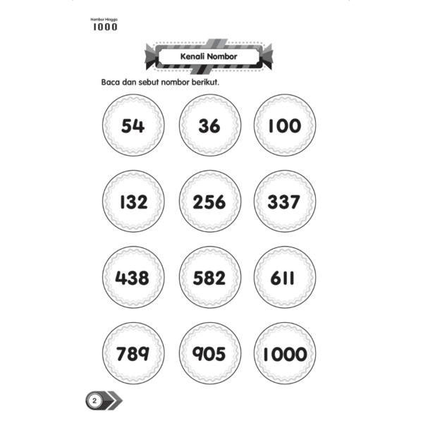 Nombor hingga 1000 | Pemantapan Awal Matematik Tahun 2 - Image 2