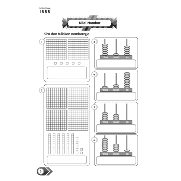 Nombor hingga 1000 | Pemantapan Awal Matematik Tahun 2 - Image 4